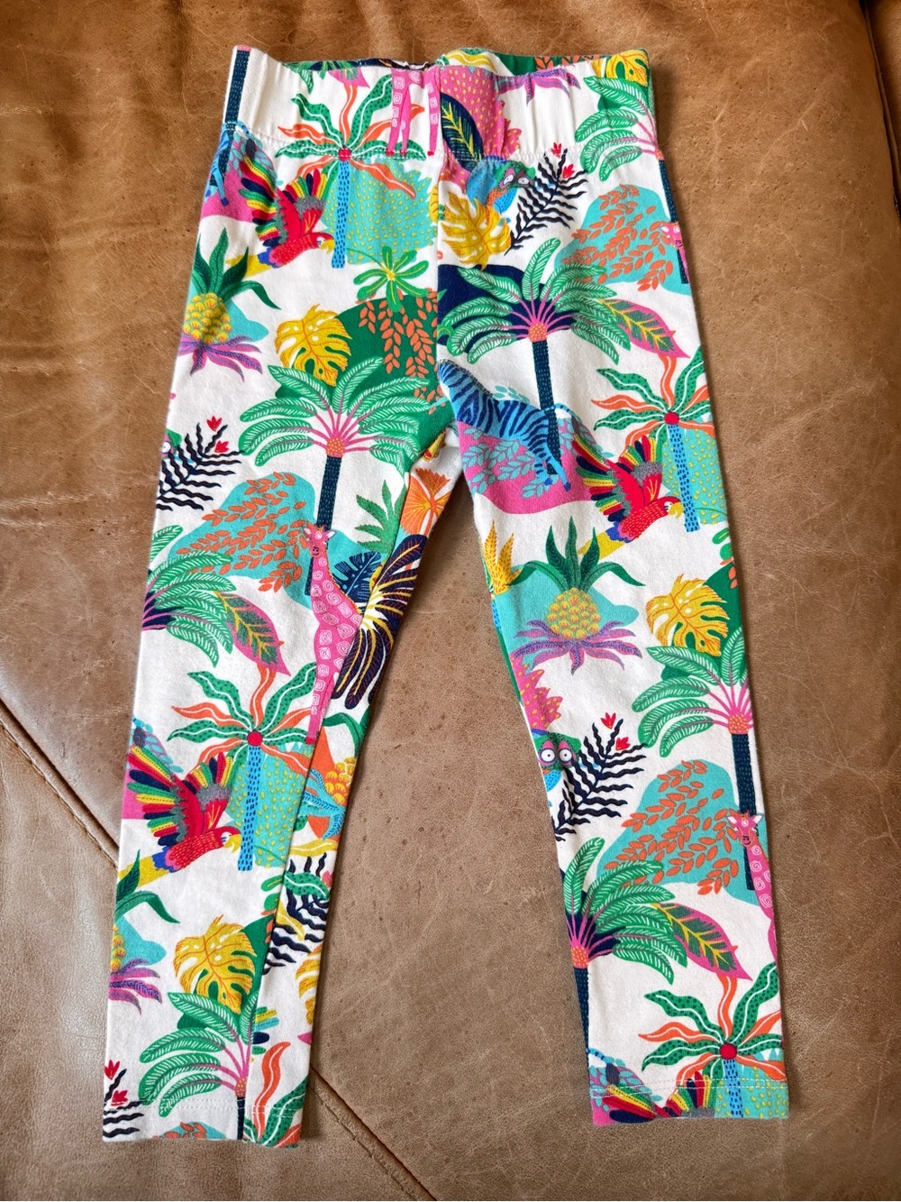 Boden leggings Soft Ivory Multi Jungle 2-3y